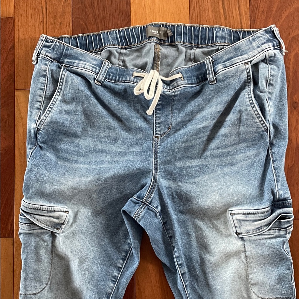 Torrid Light Blue Relaxed Fit Jeans